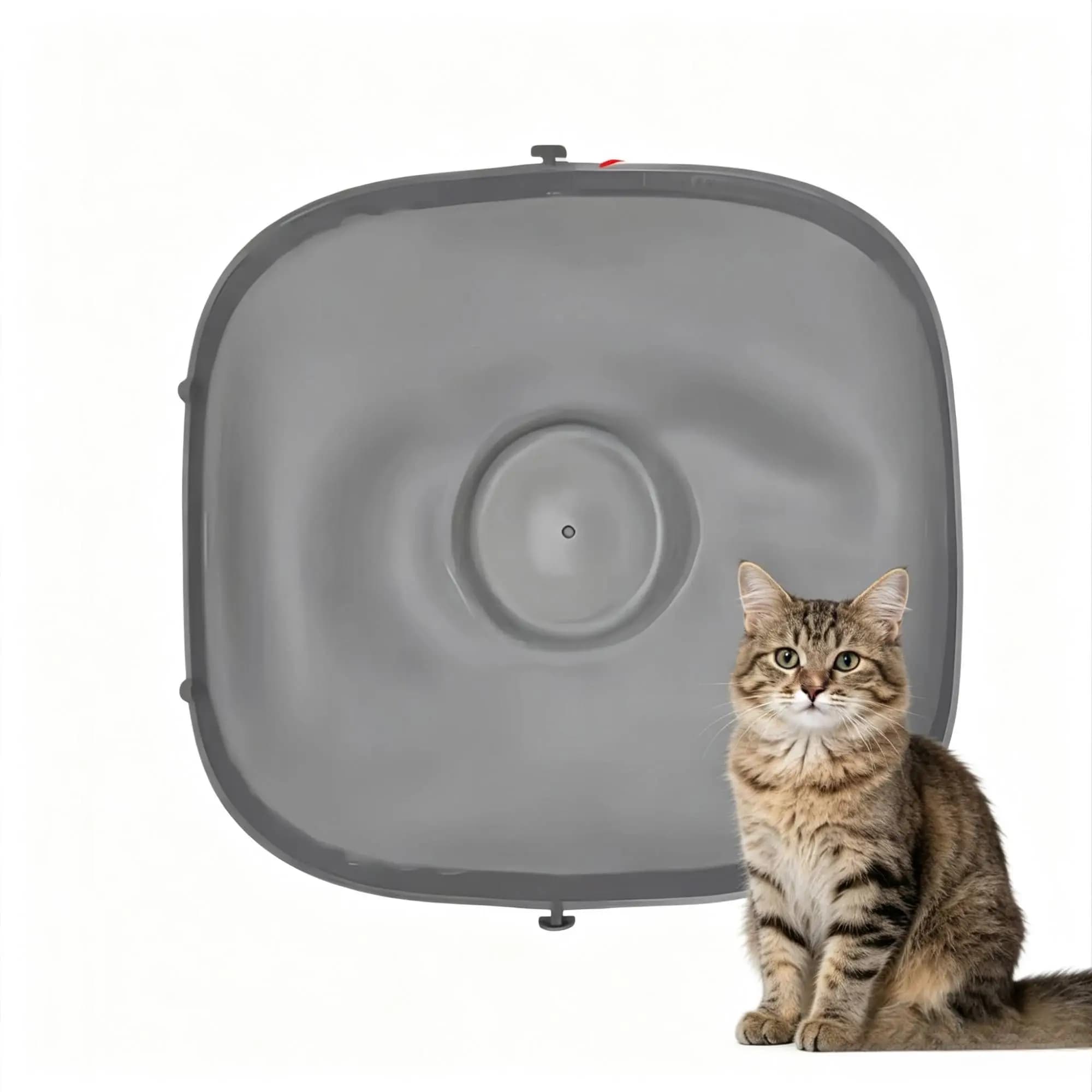 Tappetino in Silicone Tonepie per Lettiera Automatica Autopulente per Gatti, Vassoio Inferiore Antiscivolo di Ricambio, Accessori Facili da Pulire