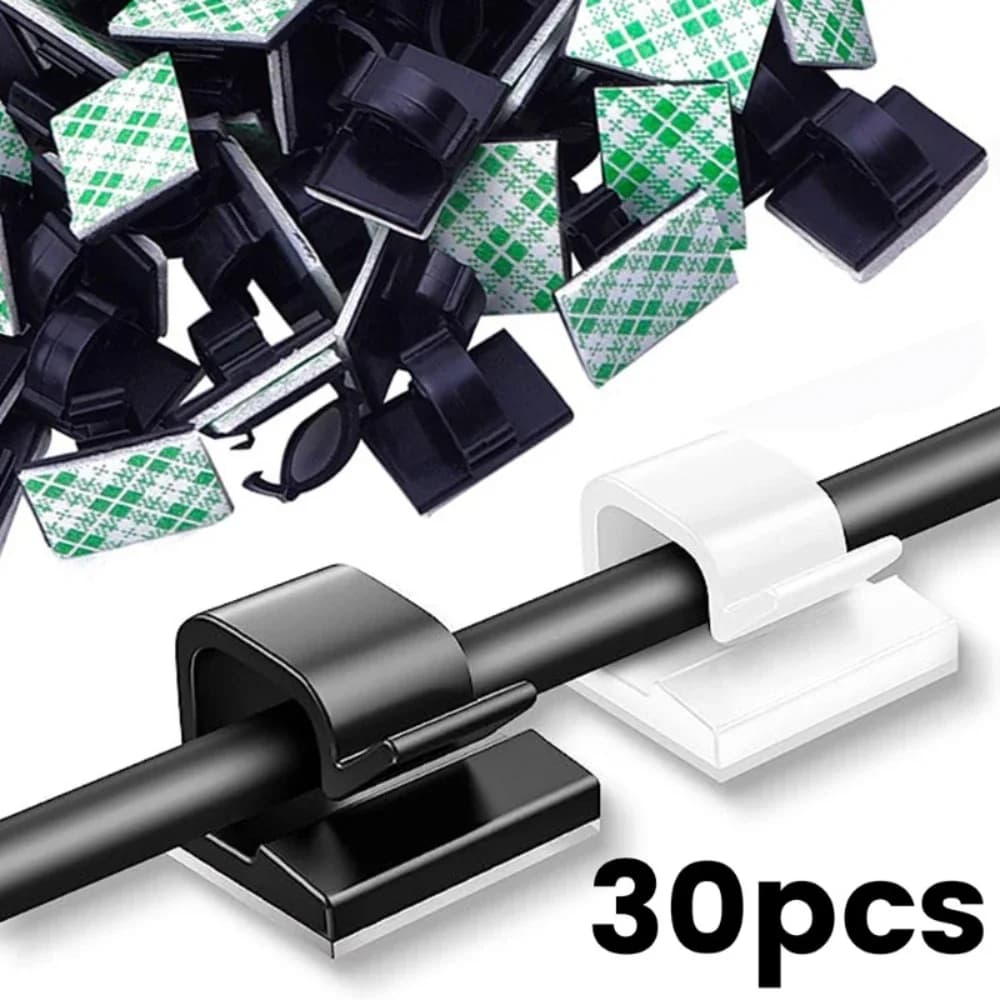 Attaccare clip per organizer per cavi Clip di fissaggio per linea guida Estrattore per cavi Organizzatore Supporto per tirare Accessori per cablaggio fisso Liquidazione