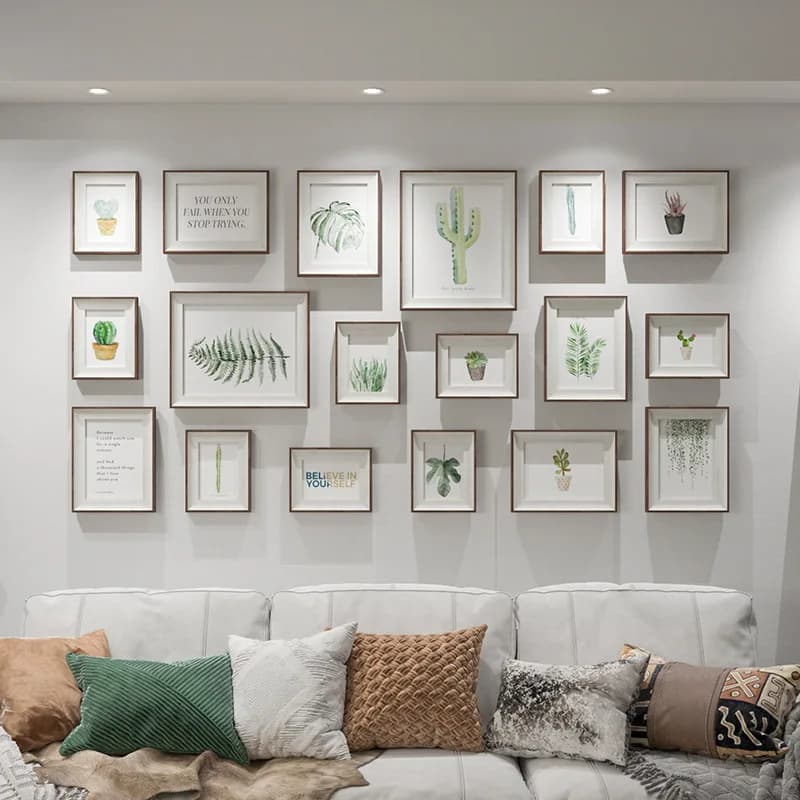 Living Room Wall Panels, Custom Frames, Home and Garden Decorations