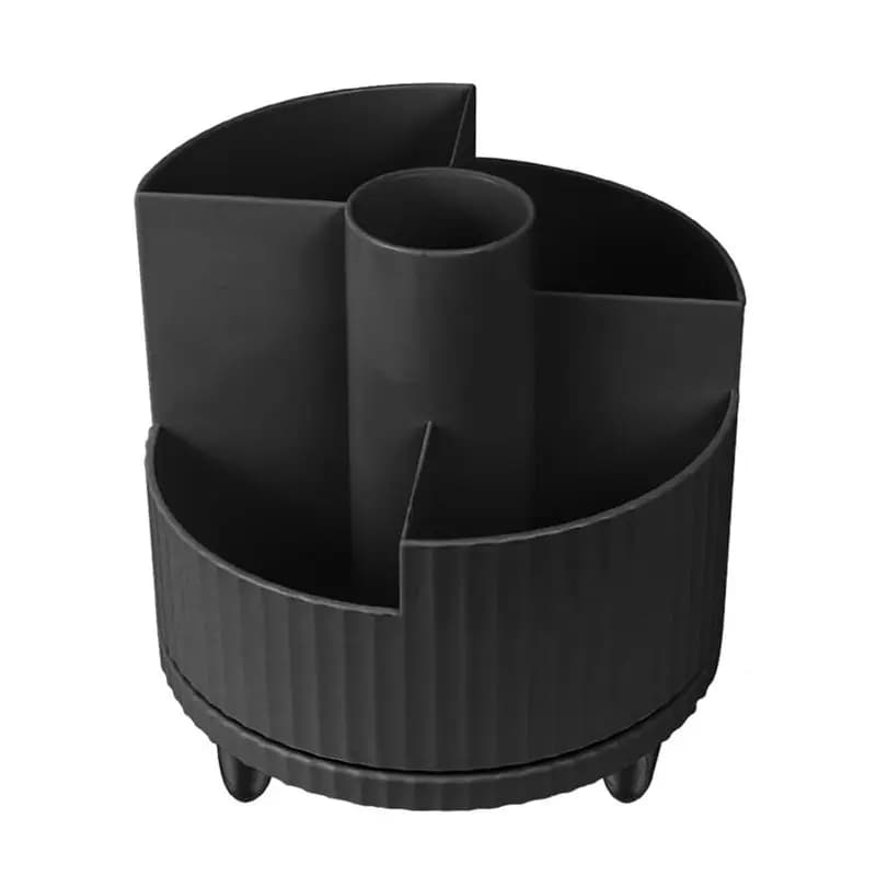 HLZS-1 Porta pennelli per trucco, organizer per pennelli per trucco in plastica, porta pennelli per trucco, B