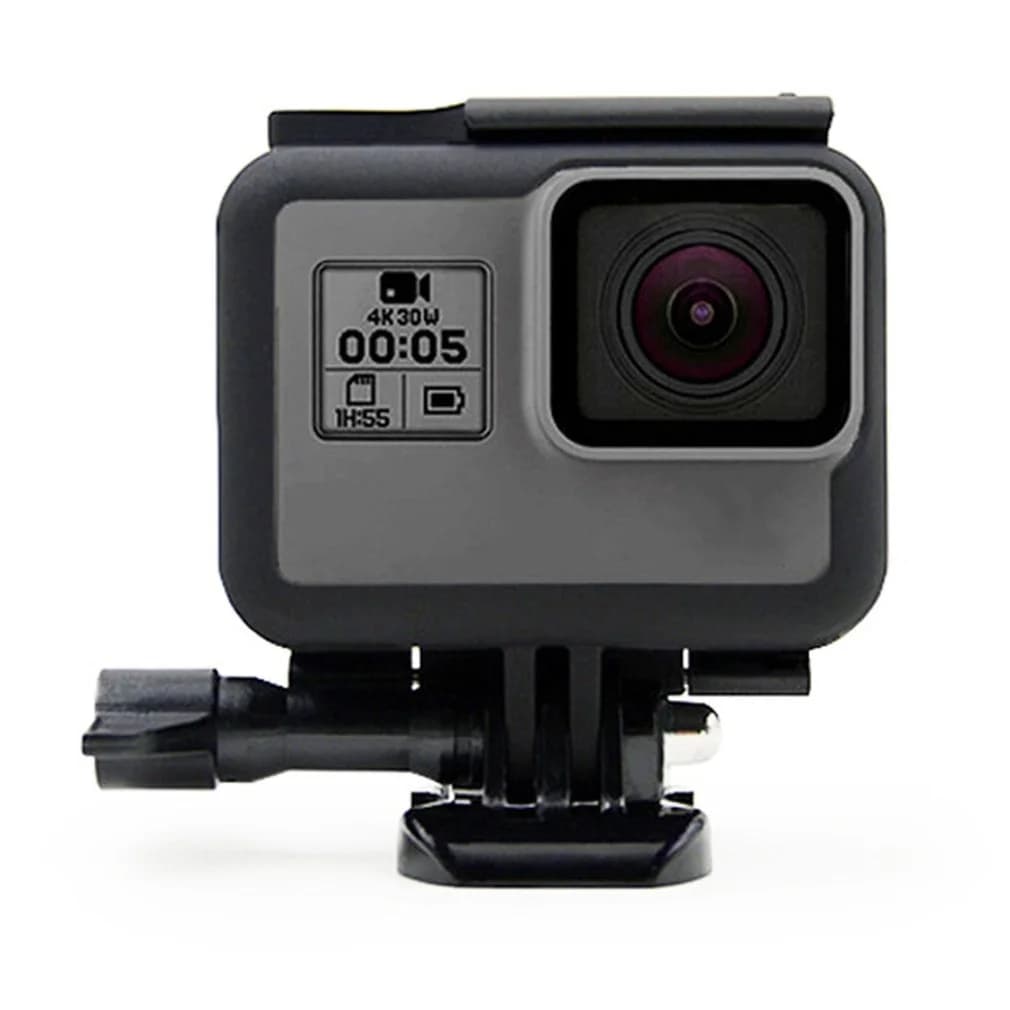Go Pro Hero 7 5 Custodia con telaio Custodia protettiva con fibbia a sgancio rapido per Gopro Hero 5 6 7 Accessori per action camera nera