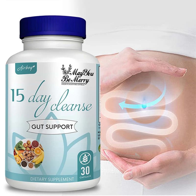 15-day cleansing and detoxification: it supports intestinal health, improves digestion, metabolism and promotes weight management