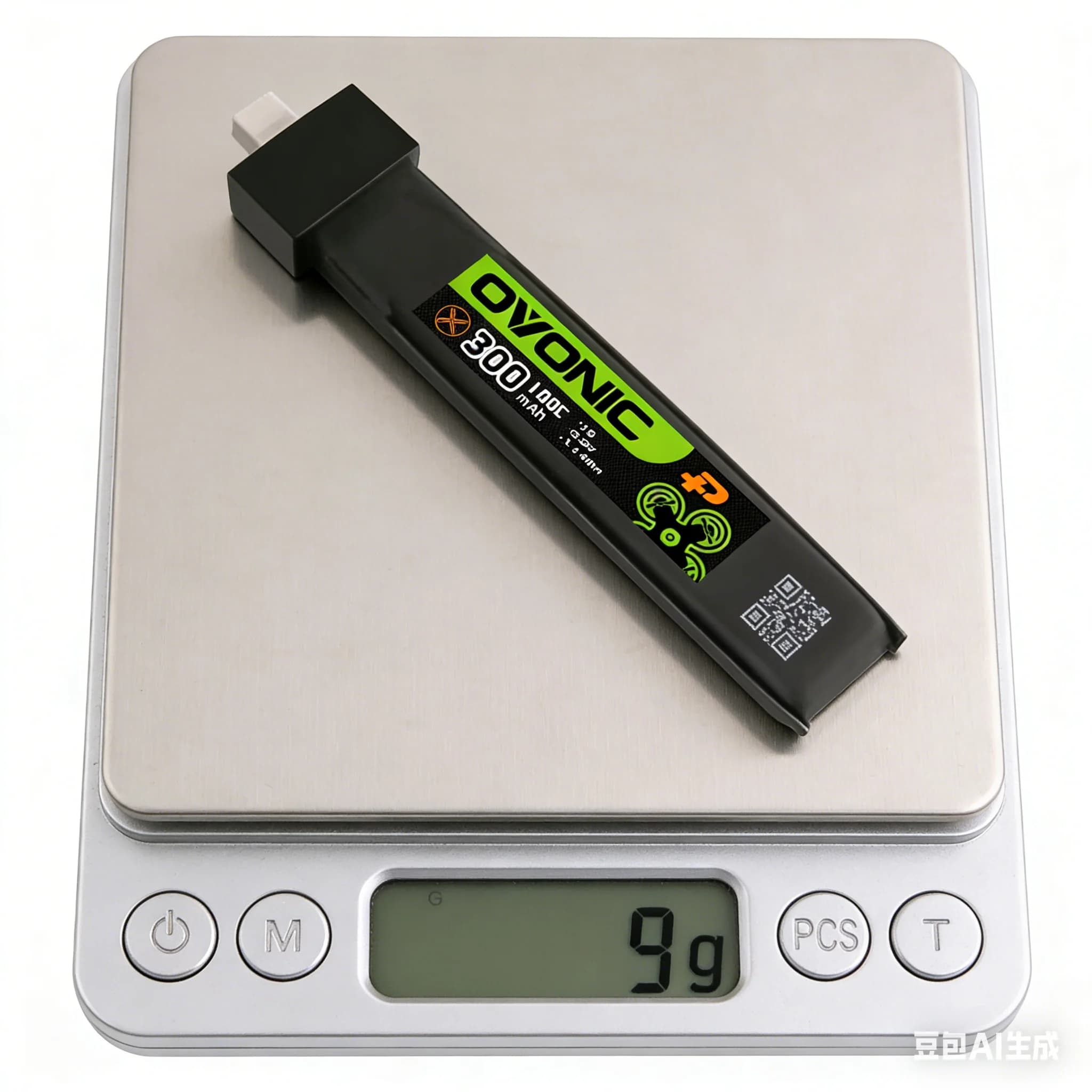 OVONIC 300mAh 1S 100C 3.8V LiPo Battery BT2.0 Ph2.0 Betafpv Air65 meteor65 Pro RC Helicopter Quadcopter FPV Racing Drone Parts