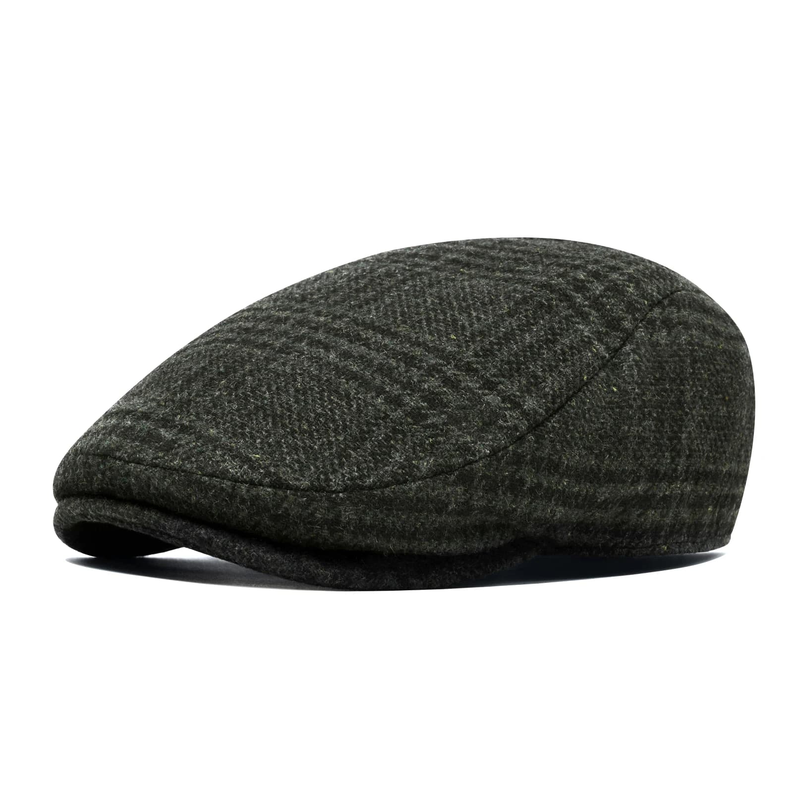 JANGOUL Berretti da strillone da uomo Berretto piatto in misto lana Cappello caldo invernale Cappelli da guida Gastby Ivy Caps per uomo Berretto britannico vintage