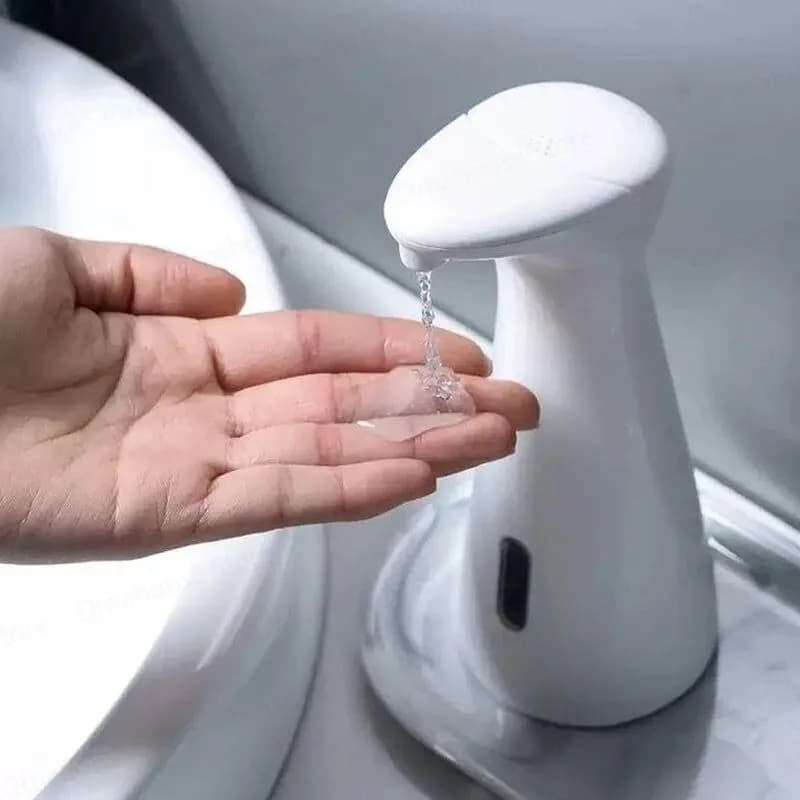 Dispenser automatico di sapone con sensore a mano 200ML Macchina per il lavaggio del corpo Shampoo Dispenser per la casa da cucina con rilevamento della distanza intelligente