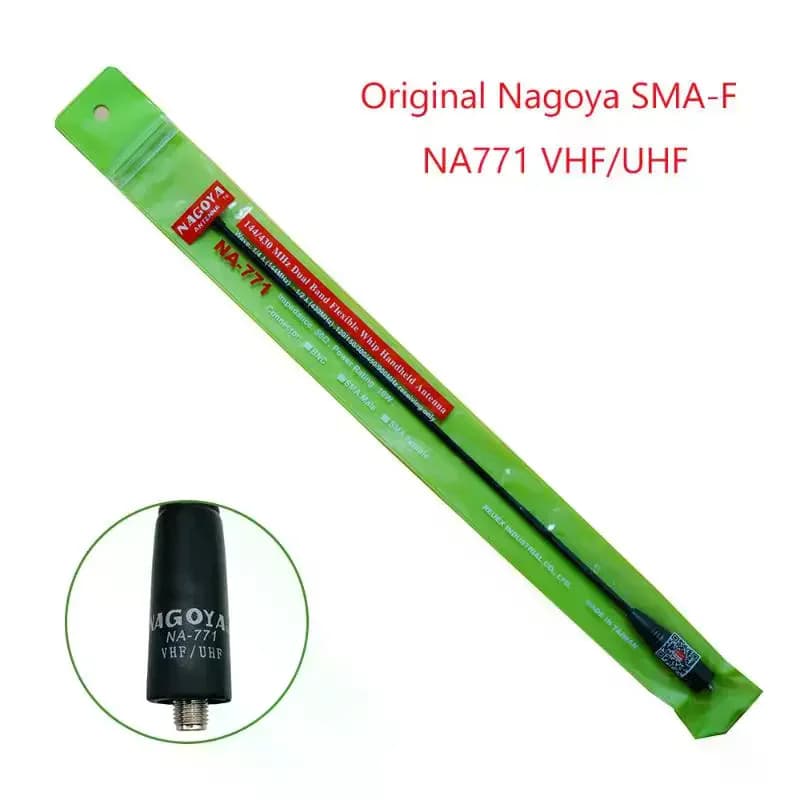 Na771 Antenna maschio femmina VHF/UHF SMA ad alto guadagno per walkie talkie UVK5, UVK58, UVK6, DM-1701 - 1 pezzo
