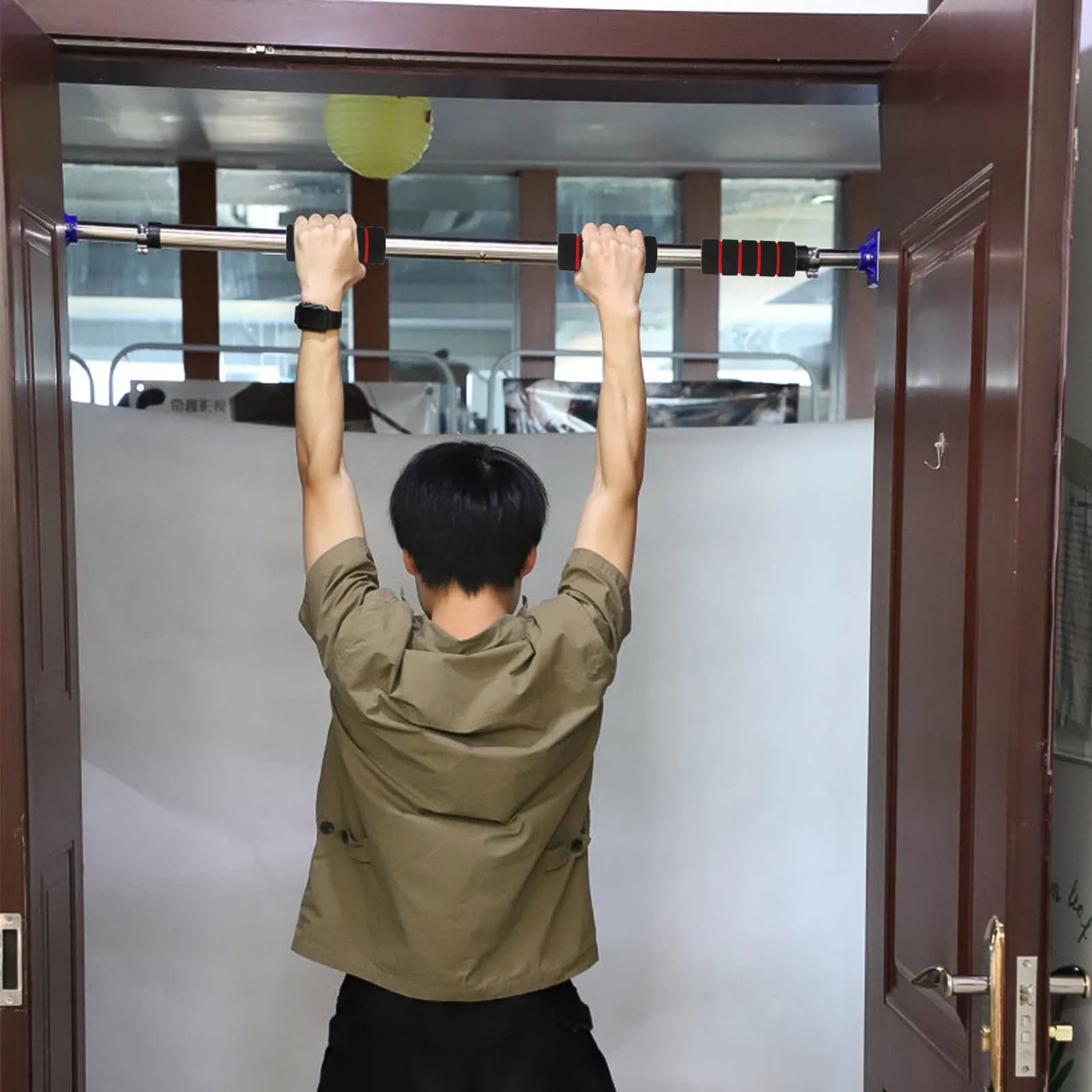 3 piece foam padding for door frame, traction bar, handlebar anti slip cover, protective cushion, barbell accessories