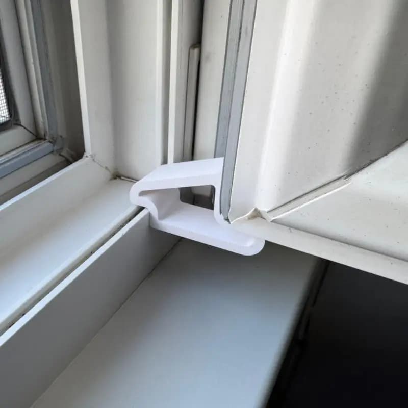 🌟1/2/4pcs Heavy Duty Door Stopper Non-Slip Balcony Window Door Wedge Easy Install For Home Office Bathroom Kitchen Track Lock