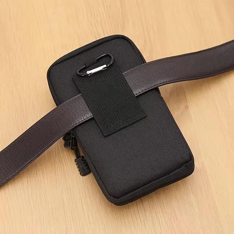 Nuova borsa verticale da cintura, marsupio da uomo per cellulare, custodia per telefono, borsa tattica piccola per cintura Molle, piccola borsa portaoggetti da cintura.