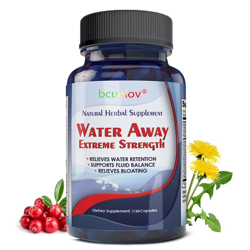 Integratori Naturali a Base di Erbe - Favorisce una Digestione Sana, Allevia Delicatamente il Peso d'Acqua, Gonfiore e Distensione Addominale