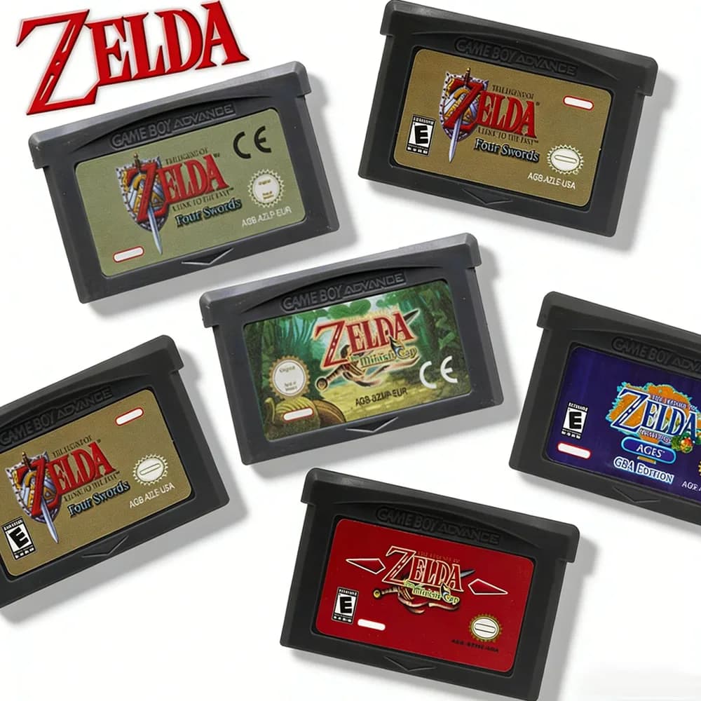 Cartuccia di gioco GBA per console di videogiochi a 32 bit, compatibile con Link To The Past, Awakening DX, Minish Cap
