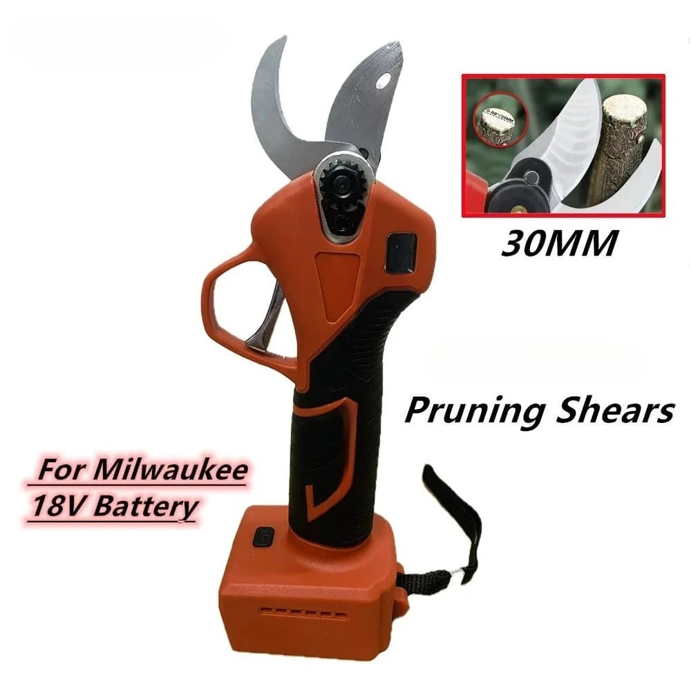 Electric scissors without brushes Battery pruning shears Garden cutter for trees