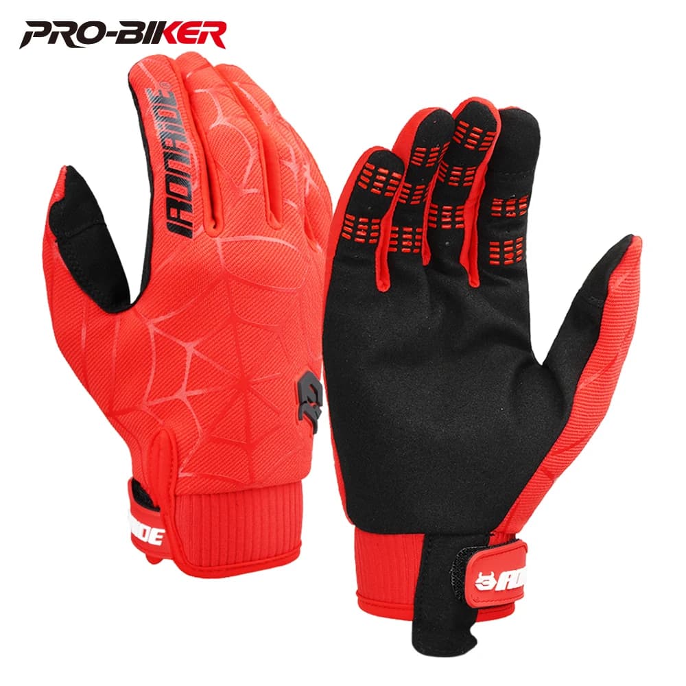 Motorcycle Gloves Anti-slip Motorbike Gloves Touch Screen Motocross Full Finger Riding Racing Gloves Outdoor Sport Gloves S-2XL