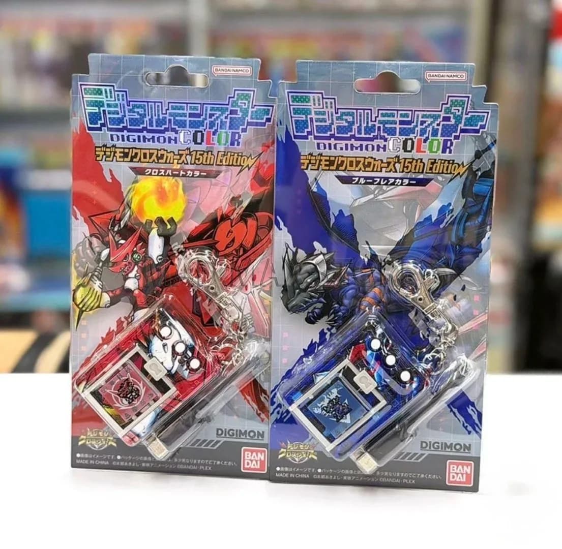 Bandai Premium Digimon Pendulum Color Xros Wars Edizione 15° Anniversario Schermo a Colori Tyrannosaurus Machine Fusion War