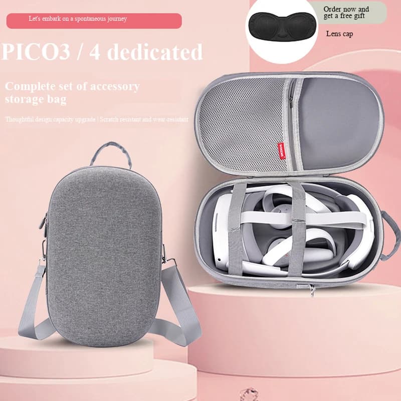 Custodia rigida da viaggio per occhiali VR PICO 4 PICO 4PRO, borsa portatile per accessori occhiali VR Pico 4 Ultra