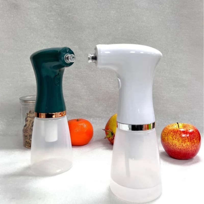 Glass Oil Sprayer for Home Kitchen, Air Fryer Oil Dispenser, Portable Outdoor‑Use 2‑Piece Set