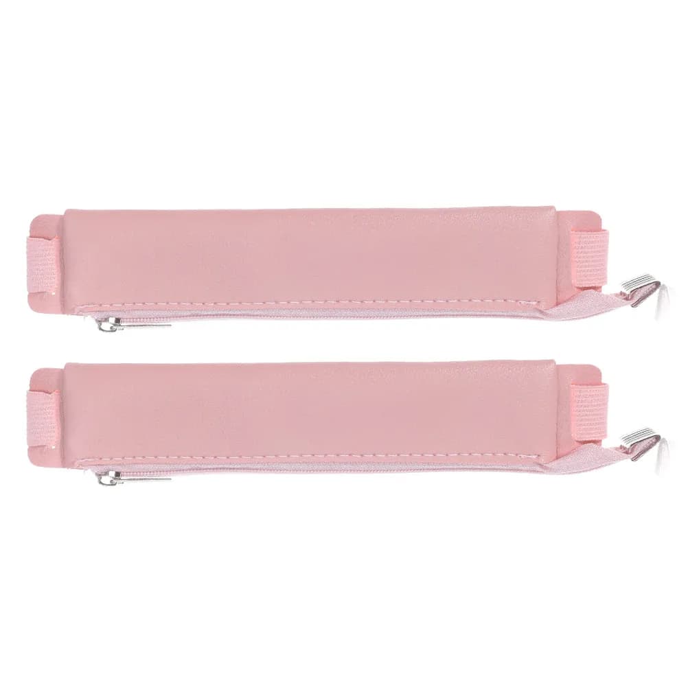 Astuccio morbido ed elastico da 2 pezzi con chiusura a cerniera per quaderni da viaggio, diari, agende, cancelleria, custodia per matite
