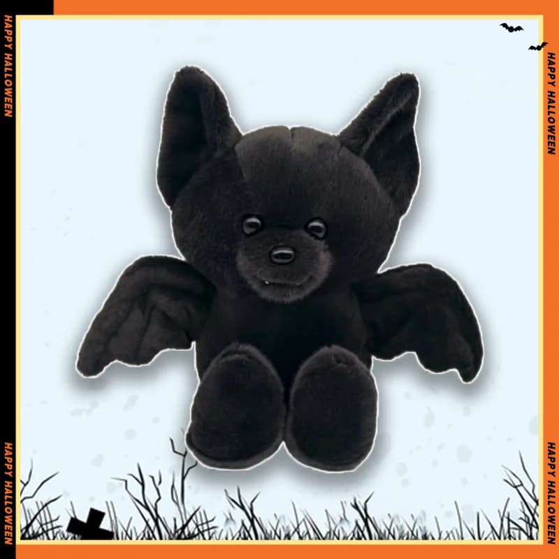 Halloween pipistrello nero giocattoli di peluche animali di peluche del fumetto bambola orso nero pipistrello morbido peluche giocattolo decorazione della festa di Halloween regali