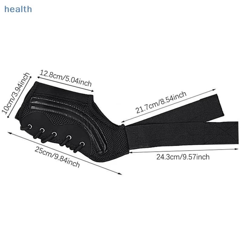 【HM】 1 Pezzo Supporto per Caviglia Regolabile con Fasce e Cinghie per Sicurezza Sportiva