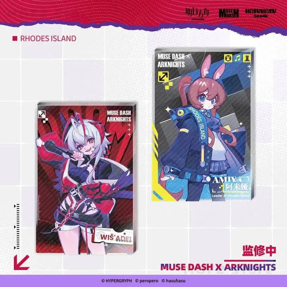 Modellino Decorativo in Acrilico Quicksand Ufficiale Originale Cartoon Mahjong Amiya Wisadel W Arknights per Cosplay