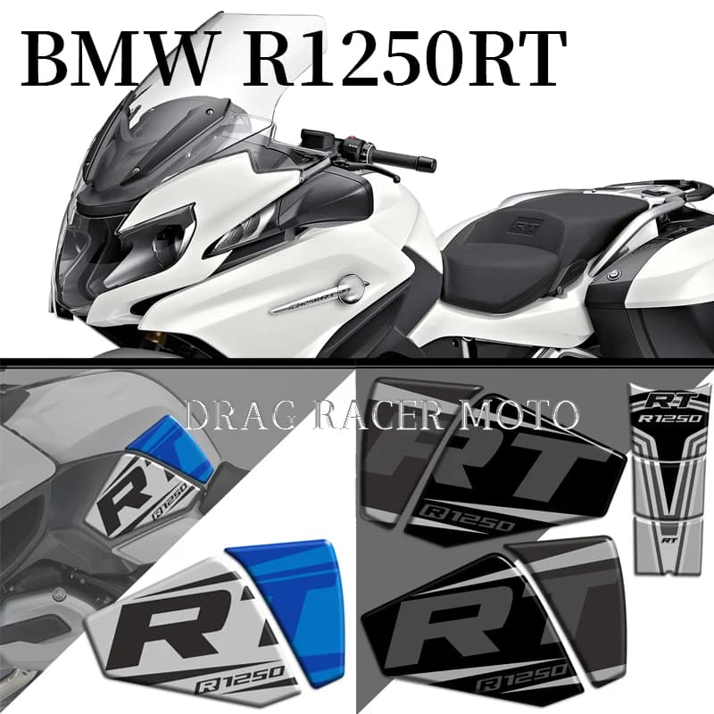 Deposit Pad for BMW R1250RT Motorcycle R 1250 R1250 RT, Gas Kit, Fuel, Oil, Knee, Trunk, Luggage Covers, Protective Stickers.