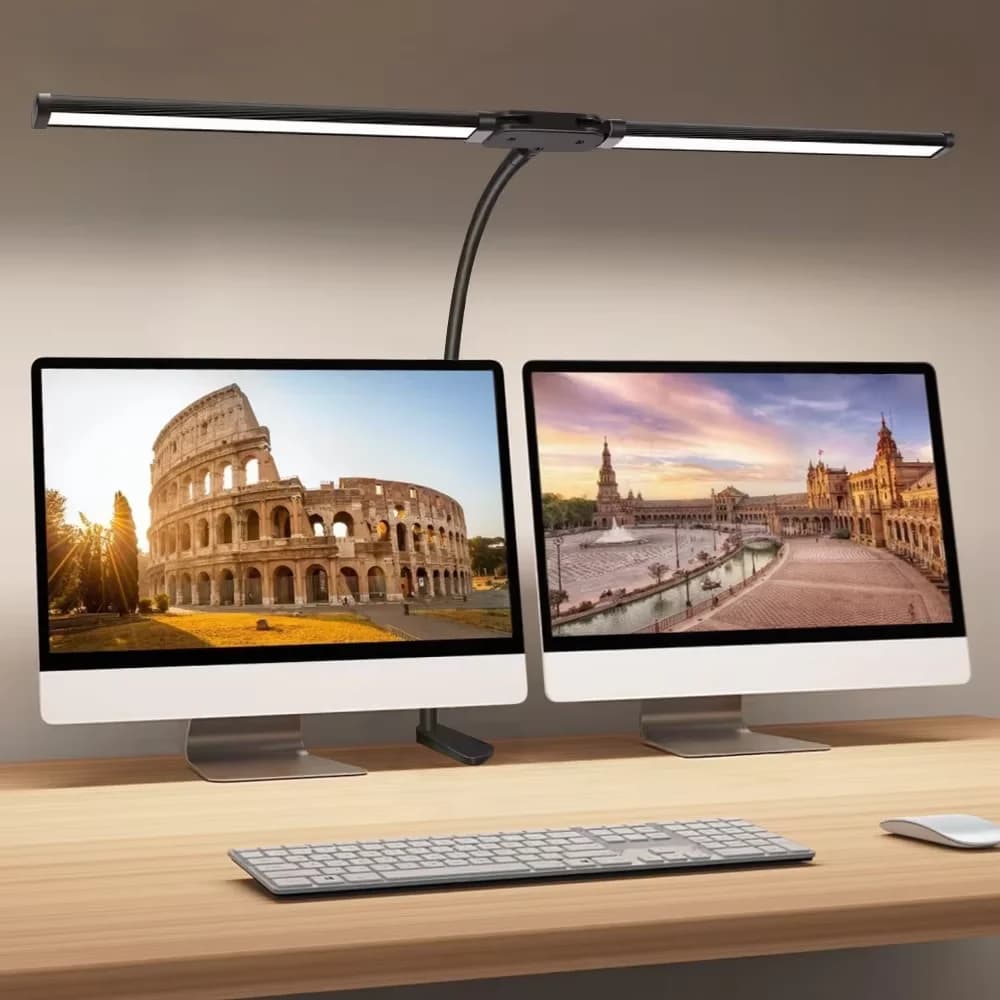 LED Desk Lamp for Home & Office, Without Butterfly, Flexible, Dimmable, USB Light for PC Screen, Ideal for Reading & Working