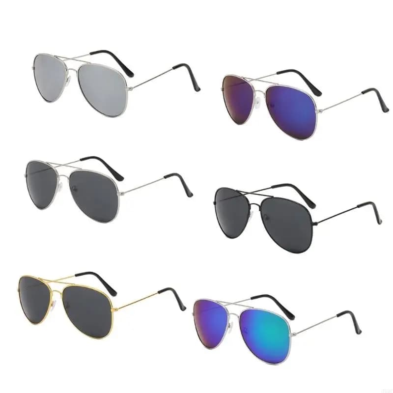 39BC Metal Sun Glasses Lens Color Adjusting Glasses For Driving Cycling