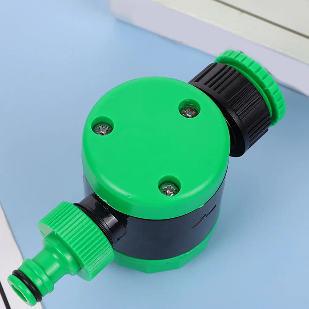 Controller Automatico per Irrigazione Giardino con Timer Meccanico, Compatibile con Tubi Standard, Attrezzatura per Irrigazione Giardino