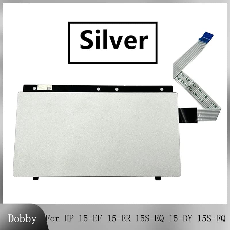 Nuovo Touchpad originale per HP 15-EF 15-ER 15S-EQ 15-DY 15S-FQ TPN-Q222 Touchpad per laptop Track Pad Argento SB459A-22HA con cavo