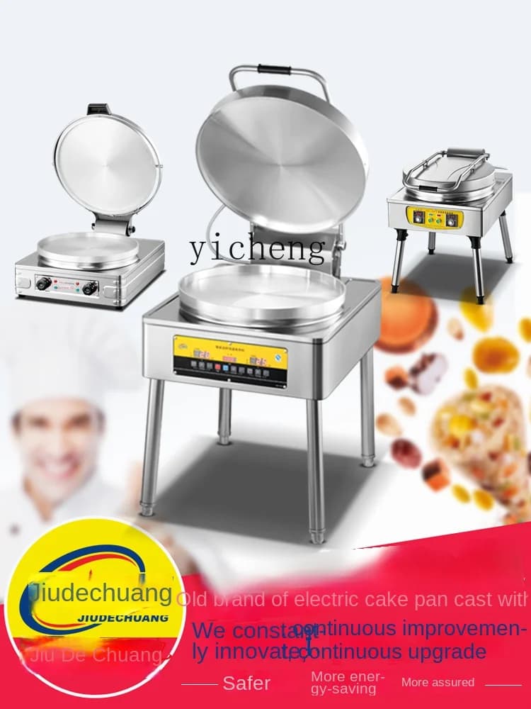 ZC Grande Teglia Elettrica Commerciale Salsa Tujia Strato Cinese Torta Pancake Padella Scone Macchina