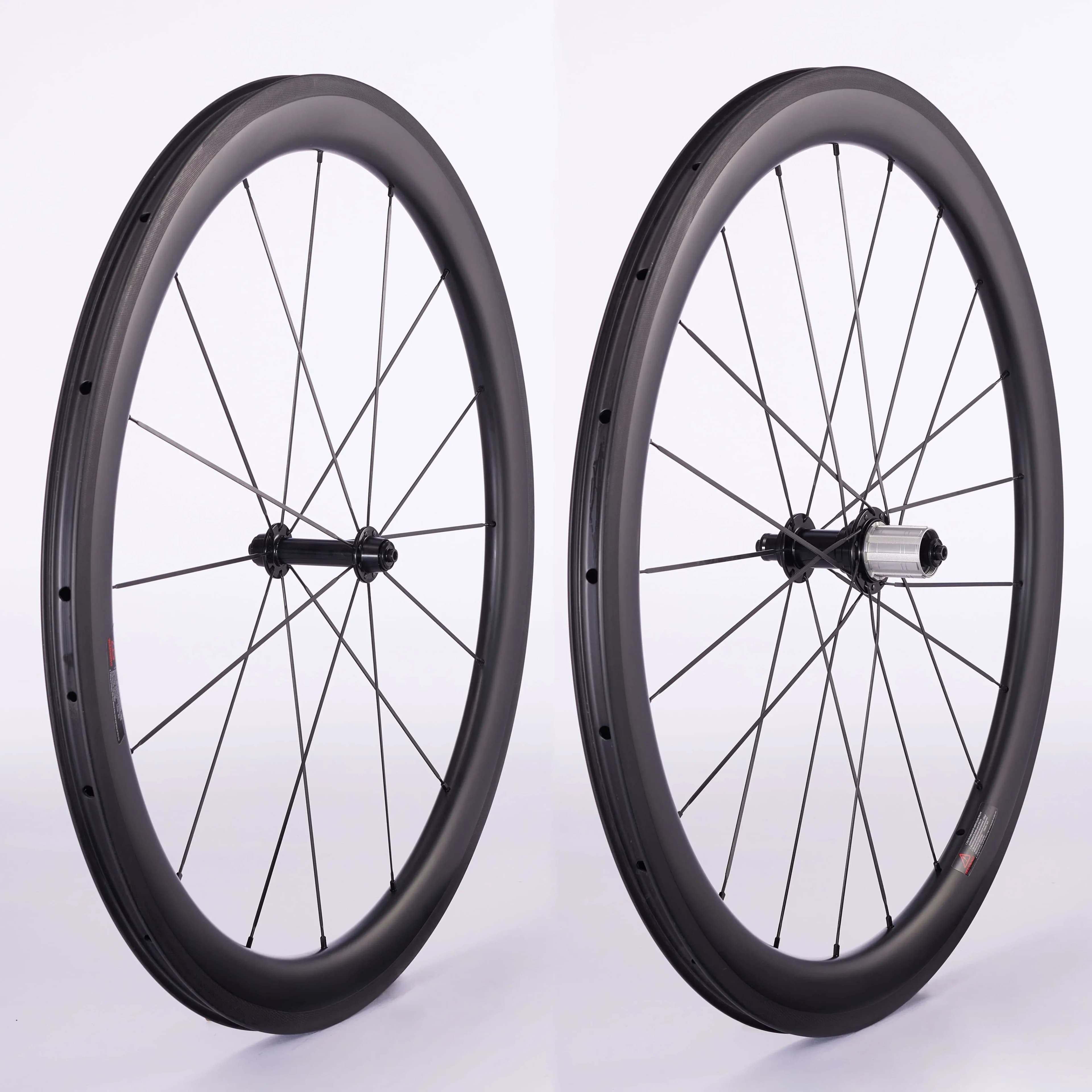 Set di ruote in carbonio per bici da corsa in ceramica 700C R13 38/50/60/88mm Mozzo per ruota per bicicletta da strada Tubeless per copertoncino