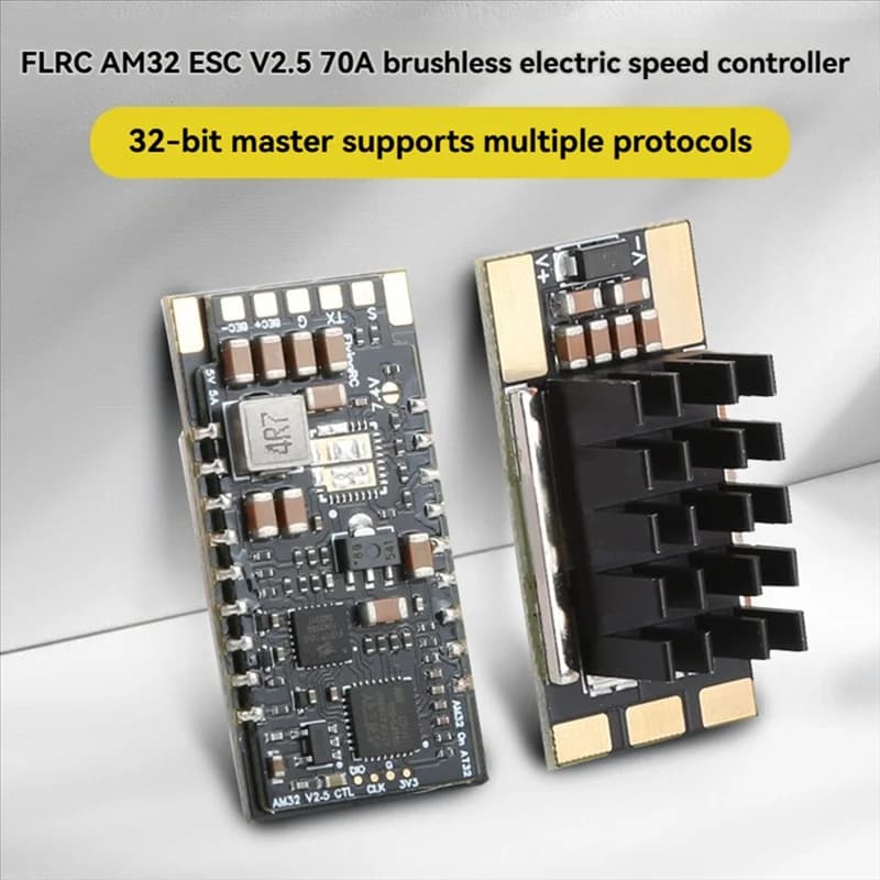 N05R AM32 Brushless ESC V2.5 70A RC Drone ESC BEC integrato per FPV Drone RC Modello di parti di automobili