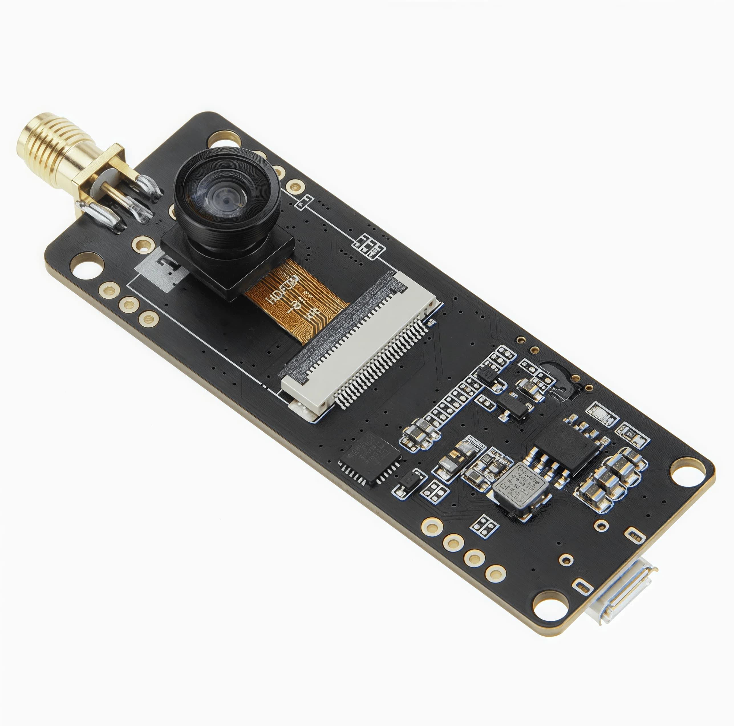 TTGO T-Journal Scheda di sviluppo modulo fotocamera obiettivo Fisheye OV2640 Antenna SMA Wifi 3dbi