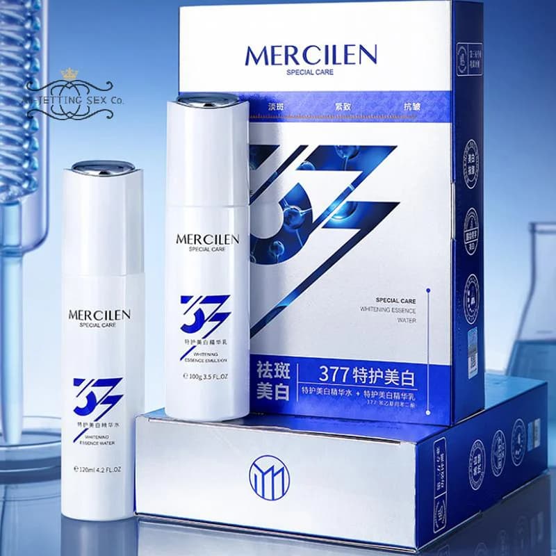 Crema Viso Schiarente e Uniformante 377 Black Suppression, Rassodante, Lenitiva, Idratante, Lozione per la Cura della Pelle