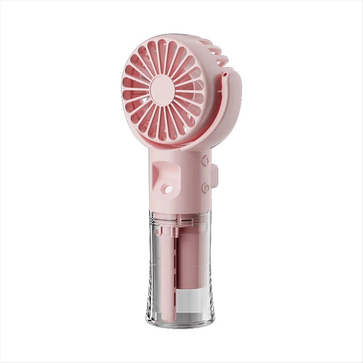 N33R_F4 Ventilatore nebulizzatore portatile Umidificante Nebulizzazione Ventilatore appeso al collo Rosa