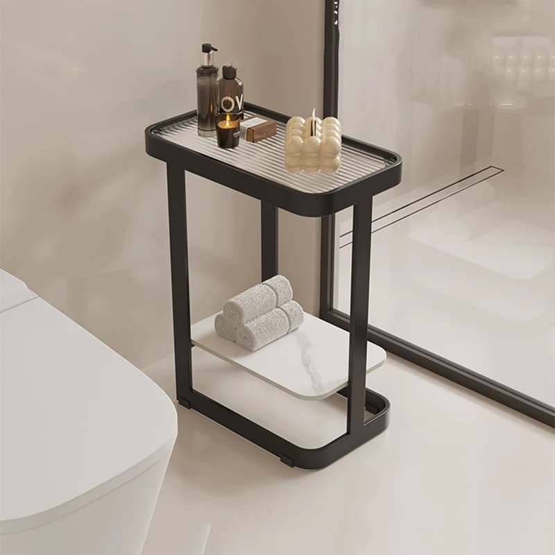 Organizzatore da pavimento Armadietto da bagno Scaffali portaoggetti WC Salvaspazio Armadio Decorazioni moderne di lusso Mobili per camera Gabinete