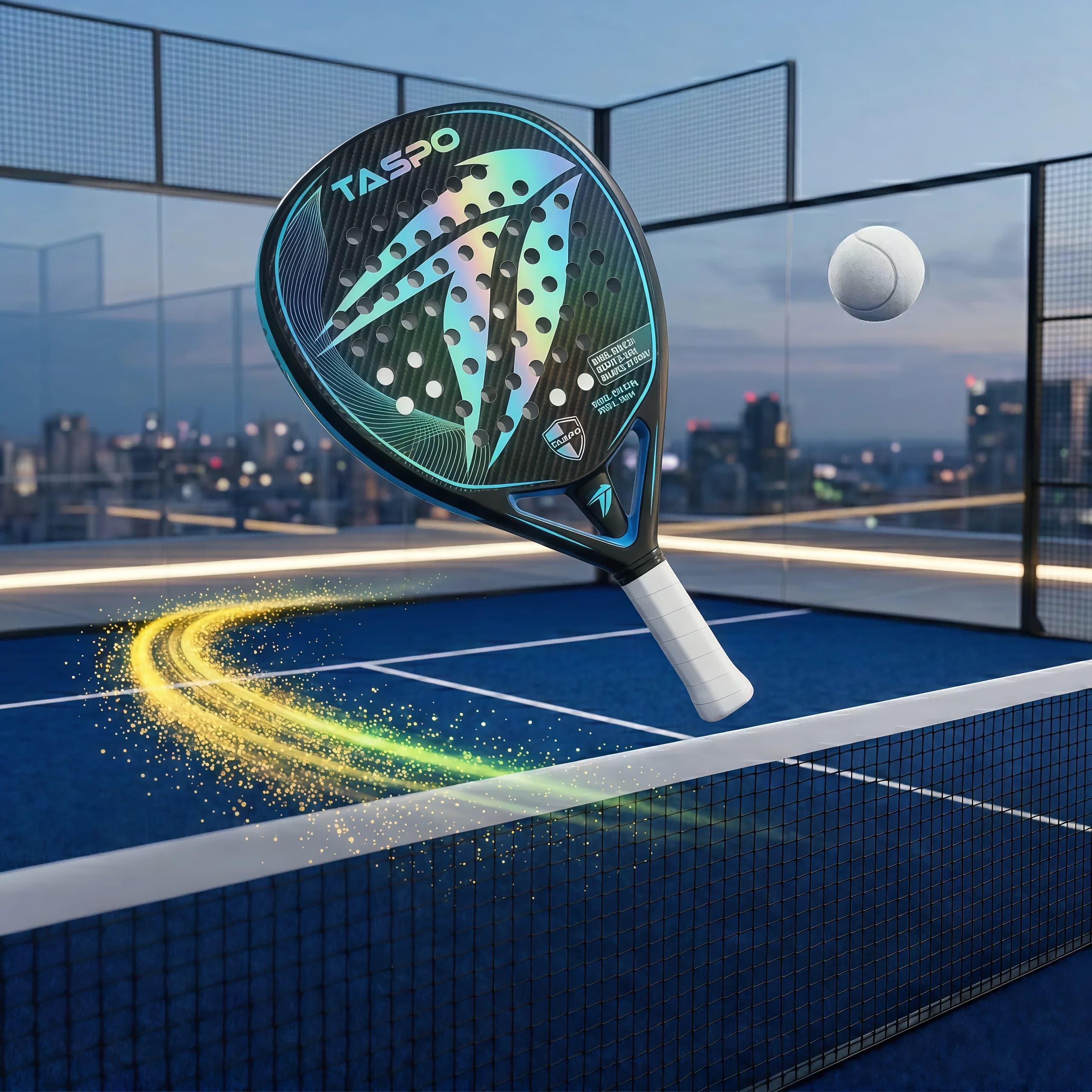Professional 24K Carbon Fiber Padel Racket High Performance Custom Logo Palas De Padel Tennis Rackets Eva Soft Foam Core