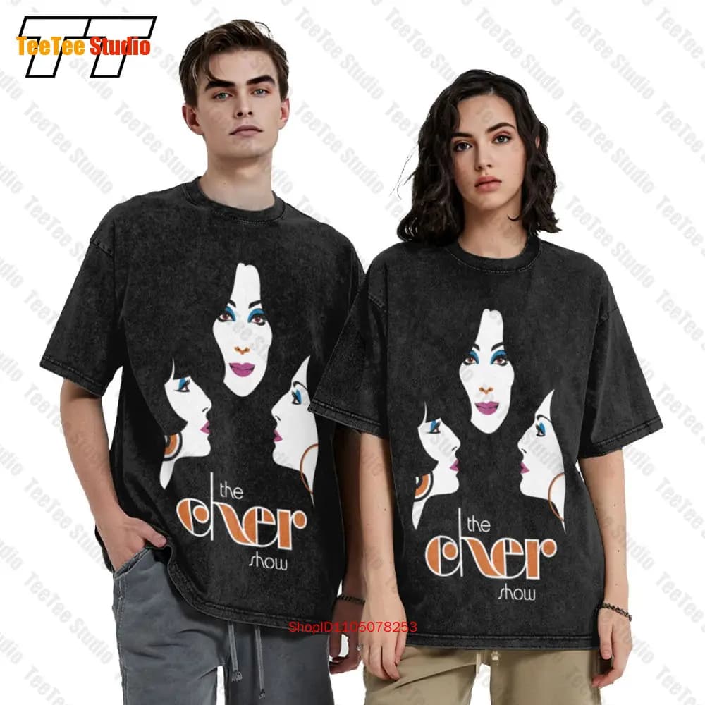 Cher Pop Singer Nero The Cher Show Play Golf Wear T-shirt a maniche corte T-shirt unisex 6H96