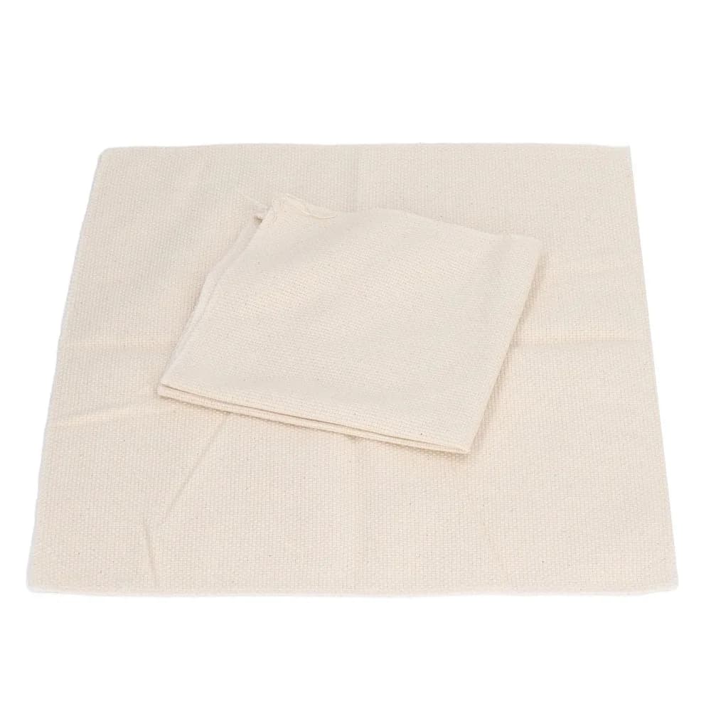 2pcs Large Size Tufting Cloth Cotton Material Overlocking Edge Punch Needle Fabric 36x34.7cm Primary Weave Needlework Fabric