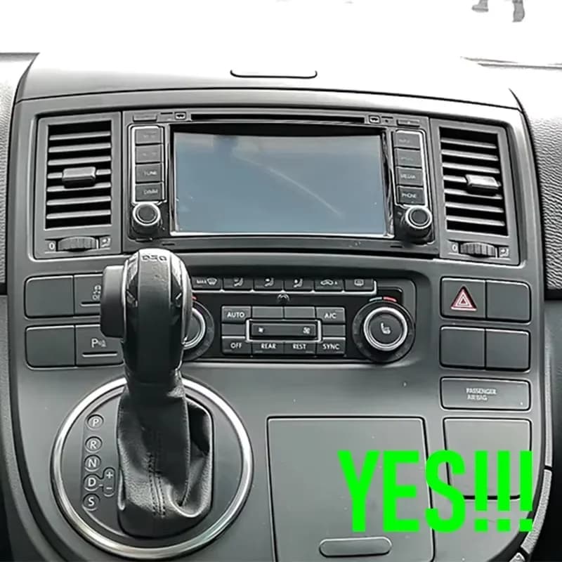 Autoradio Stereo For VW T5 MULTIVAN/Startline 2003-2009,7" Android 15 Multimedia Player FM Autoradio Stereo 6+128GB 2Din QLED