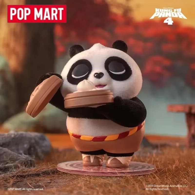 POP MART Universal Kung Fu Panda Series Blind Box Toys Mystery Box Guess Bag Doll Desktop Ornaments Collection Cute Anime Figure