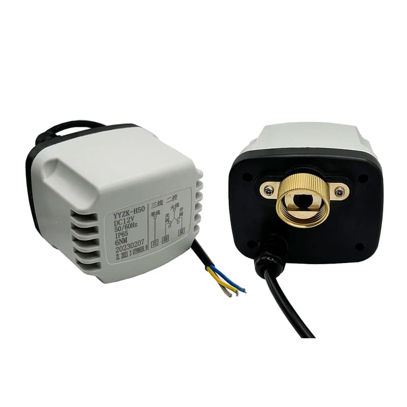 AC220V DC24V DC12V IP65 Attuatore elettrico impermeabile con valvola a sfera Motore con valvole a sfera elettriche a 3 fili 2 controlli 1/2 "3/4" 1 "2"
