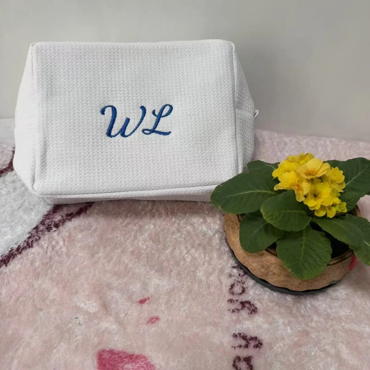 Organizer per trucchi personalizzato Fashion 2025, bellissima borsa da toilette per giovani donne, nome unico personalizzato, borsa da viaggio portatile