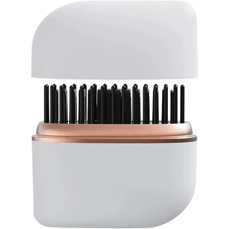 Hair styling comb, for short hair, for hair stretching, conditioning systems, multiple temperature levels