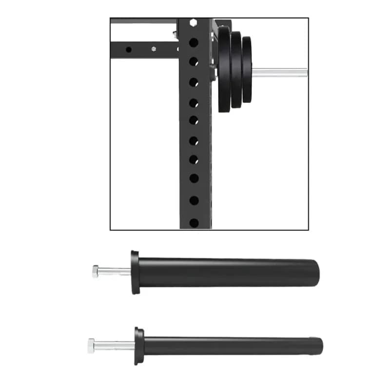 Weight Plate Holder for Power Squat Rack Heavy Duty Sturdy Organizer Attachments
