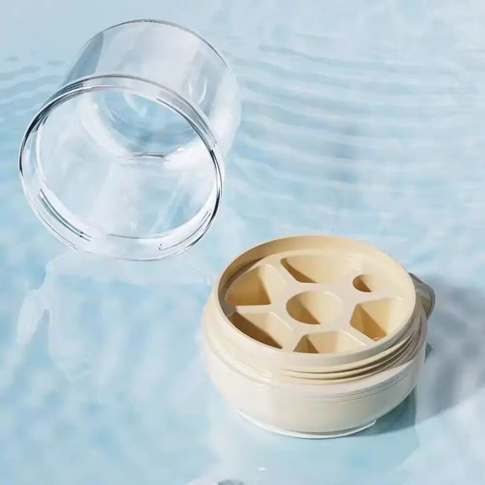 Dopamine 3-in-1 Ice Cube Tray Press Easy Demoulding Portable Water Bottle Ice Making Storage Cup