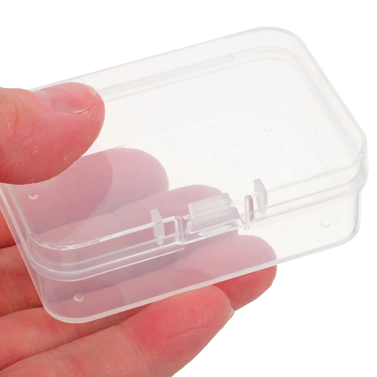 10 Pieces Mini Transparent Plastic PP Boxes, Containers for Organizing Small Items, Jewelry, Screws, Earrings, Fishing Equipment