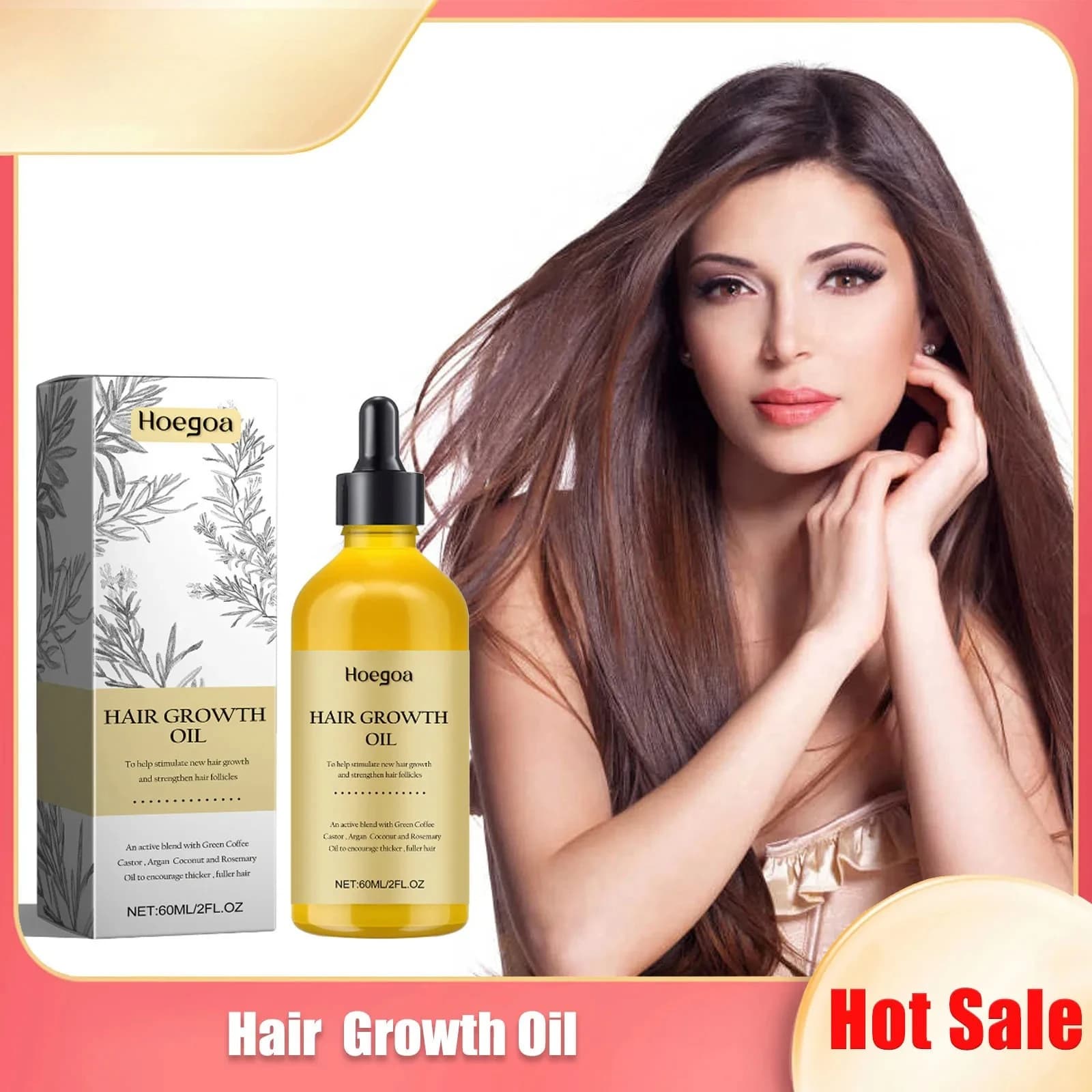 Olio essenziale per capelli denso al rosmarino Previene la caduta dei capelli Ripara i danni ai capelli Olio per la ricrescita dei capelli idratante liscio e nutriente 120ml
