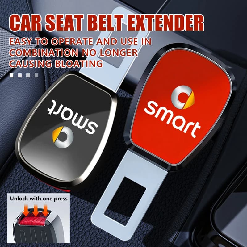 For Smart Car Seat Belt Clip Extender Safety Seatbelt Extension Plug Auto Accessorie Forspeed Forjeremy Escooter Roadster Prix