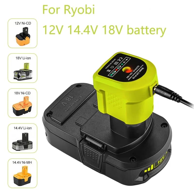 Caricabatterie per batterie Ryobi 12V 14.4V 18V Ni-CD Ni-MH Li-ion Ricarica rapida Ricambio caricabatterie Accessori per utensili elettrici EU/US